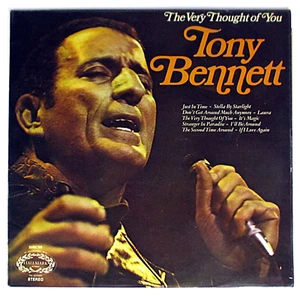 Tony Bennett - The Very Thought Of You (12" Vinyl LP, 1967 Hallmark) 10 Tracks - Imagen 1 de 4