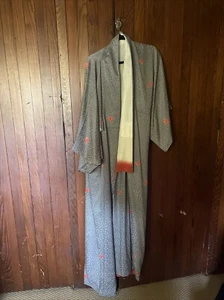 Silk Lined Kimono Xl - Picture 1 of 8