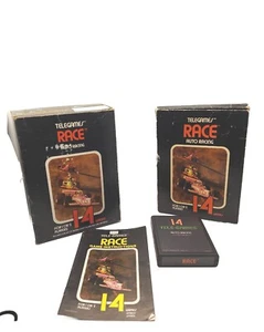 Atari 2600 Sears Tele-Games RACE Complete w/ Box, Booklet, 2 Controllers - Picture 1 of 8