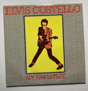ELVIS COSTELLO “My Aim Is True” 1977 Vinyl LP Columbia JC 35037 ~ ALISON ~ VG+ - Picture 1 of 18