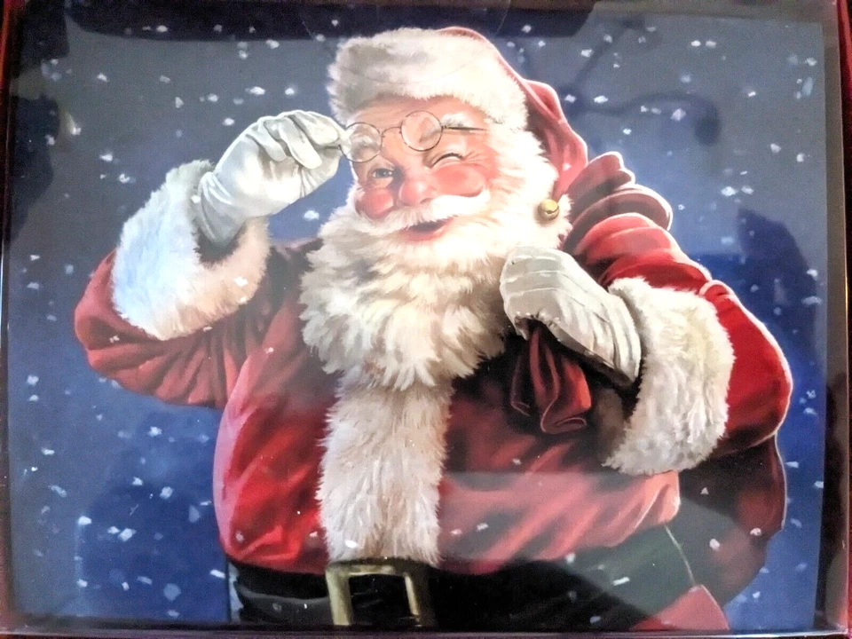Santa Christmas Cards Set, NEW - Image 1 of 1