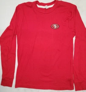 30314 Adult Unisex SAN FRANCISCO 49ers Pajama Pajamas Football Top Red NEW - Picture 1 of 1