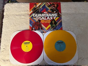 GUARDIANS OF THE GALAXY DELUXE VINYL EDITION RED+GOLD 2-LP SET - Picture 1 of 4
