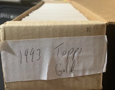 1993 Topps Gold Baseball #1-250 (Pick the cards you need) - Image 1 of 4