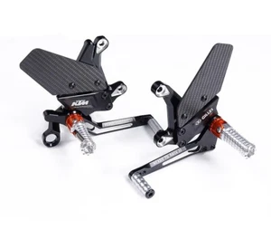 Adjustable Factrocy Rearsets Rear Set for KTM 1290 1390 Super Duke 2020-2024 - Imagen 1 de 12