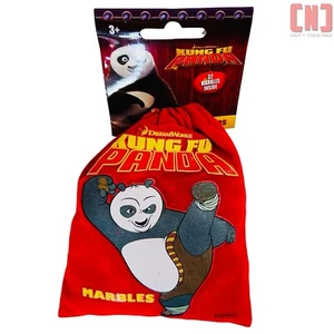 Kung Fu Panda - Set Of 32 Marbles With Bag New - Dreamworks, Toys, Merchandise - Picture 1 of 1