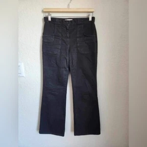 NILI LOTAN NILI LOTAN Black Utility Wide Legs Pants Size 2 - Picture 1 of 7
