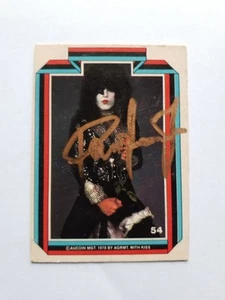 KISS Original Member Authentic Signed Autographed Card - Paul Stanley - Picture 1 of 1
