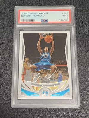2004 Topps Chrome - DWIGHT HOWARD - Rookie Card #166 - ORLANDO MAGIC  PSA 9 - Image 1 of 3