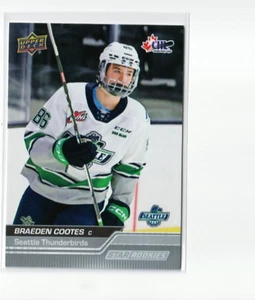BRAEDEN COOTES '23/24 Upper Deck CHL "Star Rookies" card #379 - Picture 1 of 1
