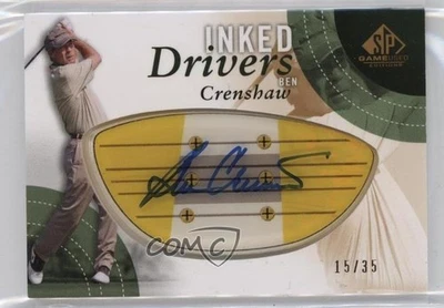 2014 SP Game Used Edition Inked Drivers Blonde Persimmon /35 Ben Crenshaw Auto - Image 1 of 2