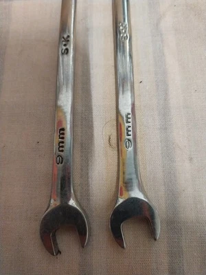 PAR VINTAGE SK88509 Y SK88709. 12 PUNTOS Y 6 PUNTOS. 9mm HECHO EN EE. UU. Bonito Foto 1 de 4