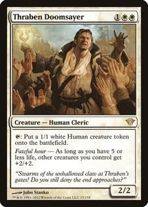 Thraben Doomsayer [Dark Ascension] Near Mint | Magic: The Gathering - Picture 1 of 1
