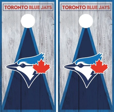 Calcomanía de vinilo para tabla de béisbol Toronto Blue Jays Cornhole Foto 1 de 2