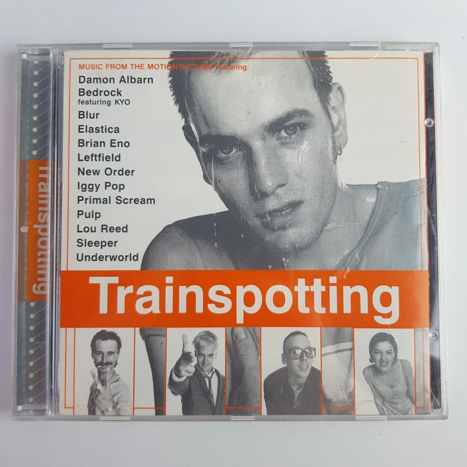 CD Trainspotting Sountrack Damon Albarn Bedrock Blur Elastica Brian Eno Lou Reed Foto 1 de 4
