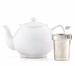 Price & Kensington White 6 Cup Teapot - Picture 1 of 2