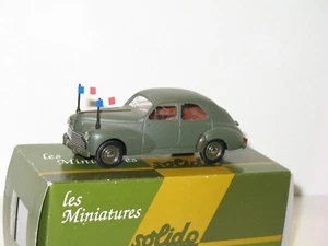 SOLIDO, Peugeot 203 Military Parade With French Flag. + BT - Picture 1 of 1