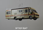 1986 Bounder Class A Motorhome Fleetwood Christmas Ornament RV Breaking Bad Camp