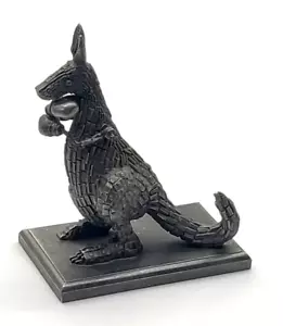 Vtg Honeywell Computer Chip Collectibles Memorabilia Boxing Kangaroo On Base - Picture 1 of 6