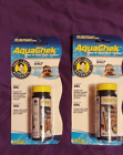 Aquachek Swimming Pool Spa & Hot Tub White Salt Chemical Test Strips - 20 Strips