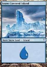 SNOW-COVERED ISLAND X4 4 4X Coldsnap MTG Magic the Gathering Cards DJMagic