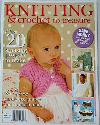 Knitting & Crochet to Treasure Magazine - Image 1 of 4
