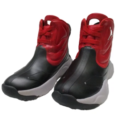 Nike PS Air Jordan Drip 23 Rain Snow Winter Boots Black/Red CT5798-006 f - Image 1 of 4