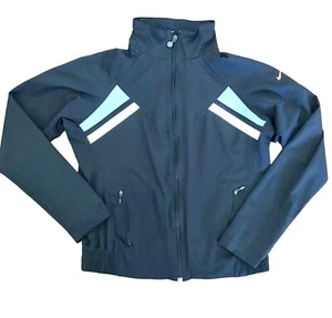 Nike Kids Navy Blue Full Zip Lightweight Track Jacket Youth Size L Unisex - Picture 1 of 9