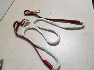 RR3RFB Martin Saddlery Hand Braided Rope Roping Rein 3 Strand Flat Braided - Picture 1 of 4