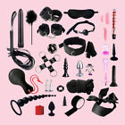 BDSM Bondage Sex Toys 32pc Set Hand Cuffs Ankle Cuffs Rope Whip SM for Couples