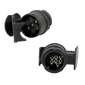 Adapter PKW Anhänger 13-polig auf 7-polig KFZ Anhänger Auto STECKER 13 7 polig - Bild 1 von 2