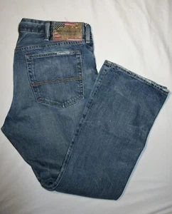 DENIM & SUPPLY RALPH LAUREN Men's Bootcut Denim Jeans 38 X 30 Distressed EUC - Picture 1 of 12