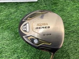 HONMA GOLF BERES S-03 DRIVER 10.5deg Flex-SR 3STAR ARMRQ 8 49 No H/C F/S - Picture 1 of 5