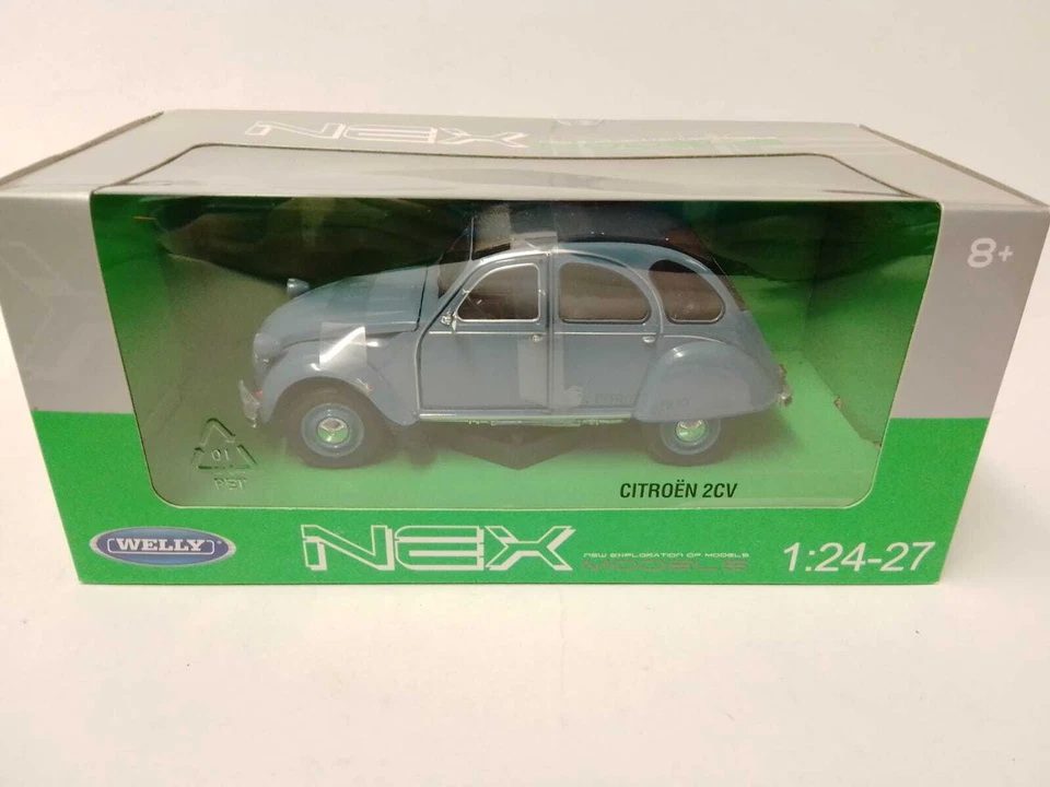 Welly Citroen 2CV blue 1982 1/24 24009AW-BL - Immagine 1 di 1