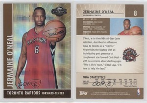 2008-09 Topps Co-Signers Bronze Hyper /50 Jermaine O'Neal #8