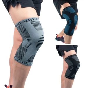 Sports Knee Protection Sleeve Support Training Fitness Sports Protectors 1 Piece - Picture 1 of 15
