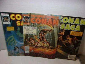 The Savage Sword of Conan The Barbarian Conan Saga Lot 57 182 66 - Picture 1 of 6