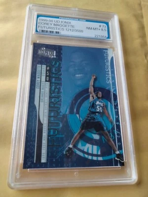 COREY MAGGETTE 1999-00 UPPER DECK IONIX Rookie #73 PGS 8.5 NM-MInt+ MAGIC - Image 1 of 2