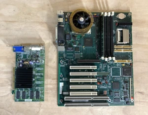 Scheda madre Motorola PATX3070/Celeron 566MHz/64 Mb SDRAM testata + video AGP - Foto 1 di 10