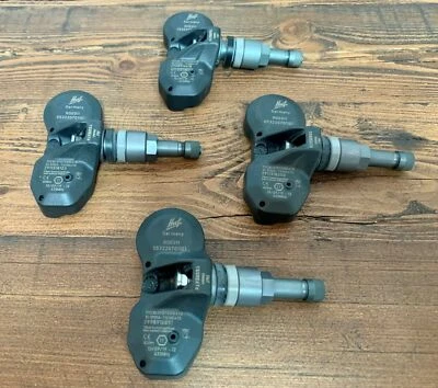 Juego de vástagos de válvula de metal armado sensores de presión de neumáticos HUF TPMS aptos para BMW Z4 2007-2009  Foto 1 de 2