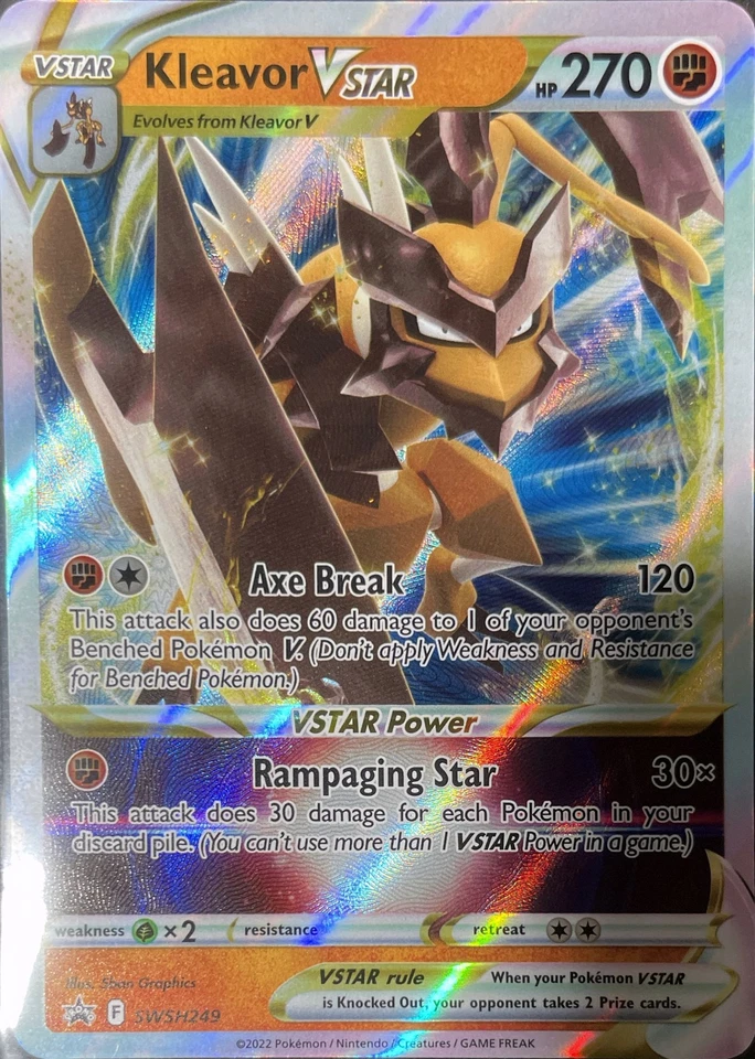 Kleavor VSTAR Promo SWSH: Sword & Shield Promo Cards SWSH249 NM - Image 1 of 1