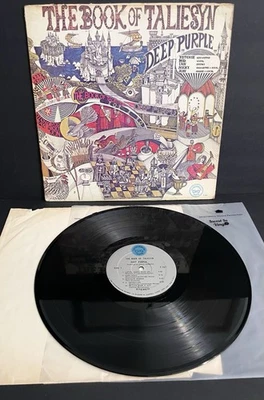 DEEP PURPLE THE BOOK OF TALIESYN Tetragrammaton T-107 1968 USA Vinyl LP VG/G+ - Image 1 of 4