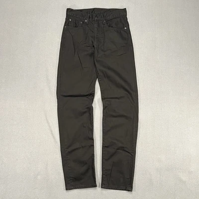 Pantalones de mezclilla ajustados elásticos negros MUJI 29x32 Foto 1 de 4