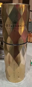 Moet and Chandon Limited Edition Large Gold Bottle Storage Carrier Hard Plastic  - Picture 1 of 5