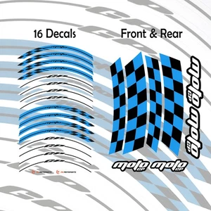GP01 Racing 17" Rim Wheel Sticker For CB919 Hornet 900 03 04 05 06 07 - Picture 1 of 12
