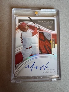 2023 Immaculate Collection Masyn Winn RPA Patch Auto #14/25 St. Louis Cardinals - Picture 1 of 2