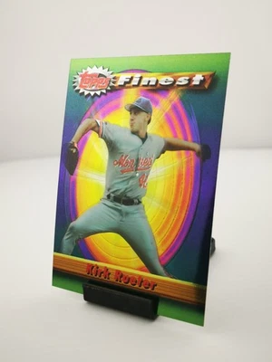 1994 Topps Finest Kirk Rueter Rainbow Refractor Card #9 Expos MLB  Foto 1 de 4