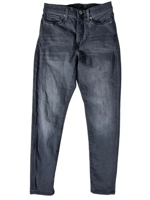 BANANA REPUBLIC Charcoal Wash High Rise Slim Skinny Denim Jeans Women's Size 27P - Image 1 of 4