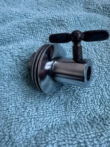 One Vintage 60s Ludwig Clubdate Style Bass Drum Spur - Chrome - Lot #1 - Bild 1 von 6