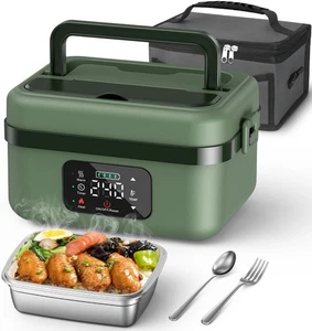 Cordless Electric Lunch Box for Adults, 16000mAh Rechargeable Self-Heating Lu... - Picture 1 of 9